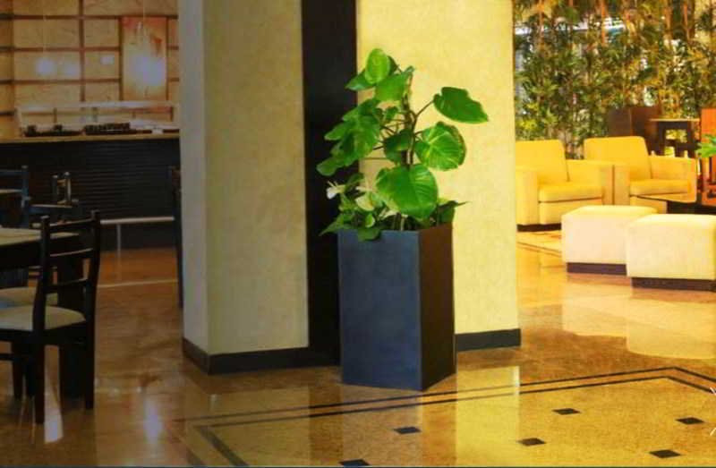 유로빌딩 익스프레스 마케티아 호텔 마이케티아 외부 사진 A Philodendron bipinnatifidum in a hotel lobby